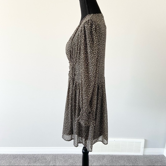 Zara Chiffon Polka Dots Tunics  Mini Dress - Picture 2 of 15